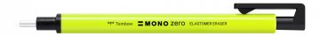 Tombow Guma Mono Zero NEON v ceruzke, guľatá koncovka 2,3 mm, žltá
