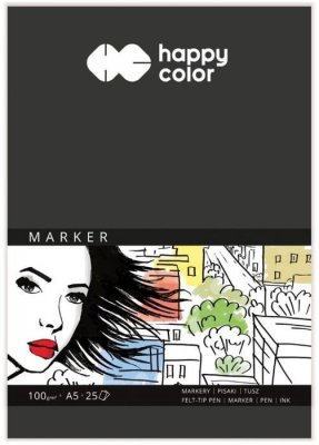 Happy Color Blok na fixy A5 100g/25arch