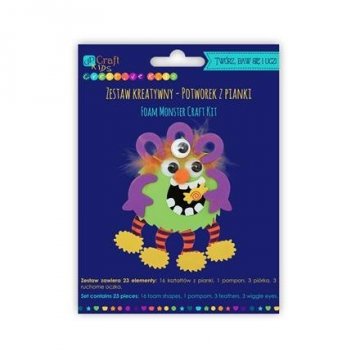 Kreativní pěnová sada – příšerka 3
